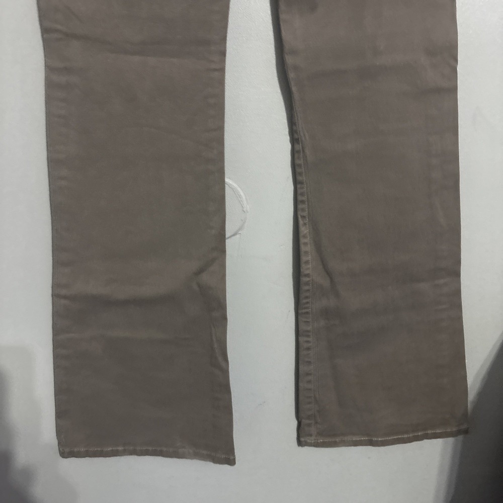 Womens Jezebell Mid Rise Boot Cut Brown Khakis Pants Sz 9 Jeans - Picture 11 of 12